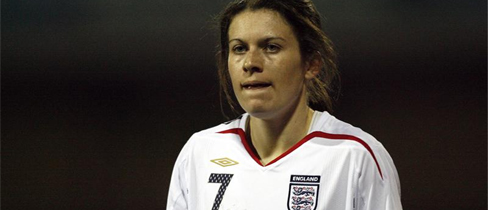 England midfielder Karen Carney